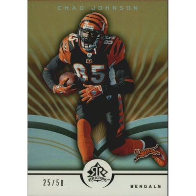 2005 Reflections Gold #23 Chad Johnson