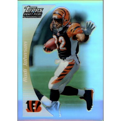 2005 Topps Draft Picks and Prospects Chrome Gold Refractors #2 Rudi Johnson