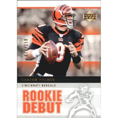 2005 Upper Deck Rookie Debut Gold 150 #19 Carson Palmer