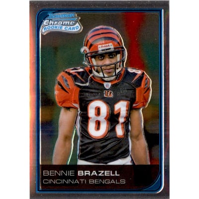 2006 Bowman Chrome Uncirculated Rookies #108 Bennie Brazell