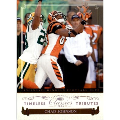 2006 Donruss Classics Timeless Tributes Bronze #21 Chad Johnson