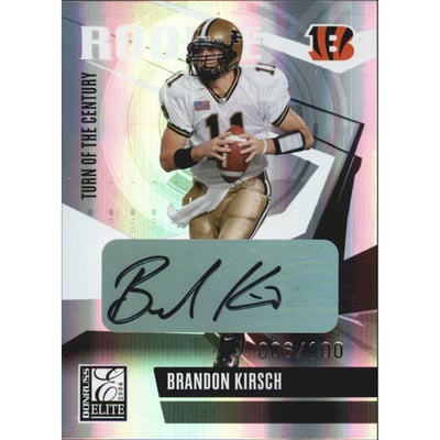 2006 Donruss Elite Turn of the Century Autographs #114 Brandon Kirsch