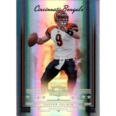 2006 Donruss Threads Gold Holofoil #146 Carson Palmer