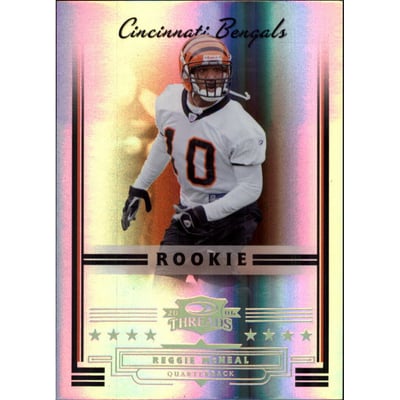 2006 Donruss Threads Gold Holofoil #153 Reggie McNeal