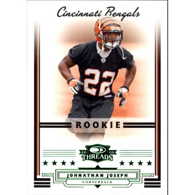 2006 Donruss Threads Retail Green #205 Johnathan Joseph