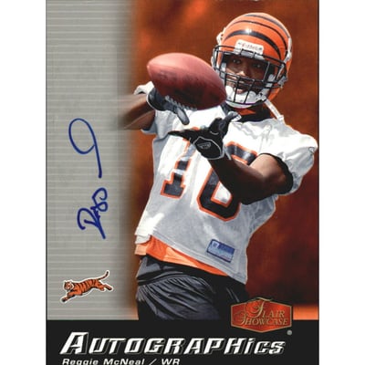 2006 Flair Showcase Autographics #AURM Reggie McNeal