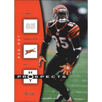 2006 Hot Prospects Red Hot #20 Chad Johnson