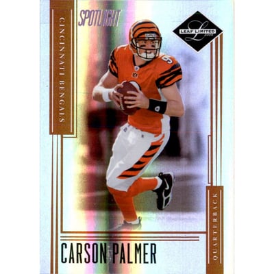 2006 Leaf Limited Bronze Spotlight #7 Carson Palmer