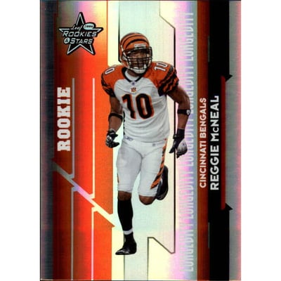 2006 Leaf Rookies and Stars Longevity Holofoil Parallel #103 Reggie McNeal