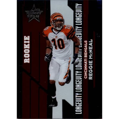 2006 Leaf Rookies and Stars Longevity Silver Parallel #103 Reggie McNeal