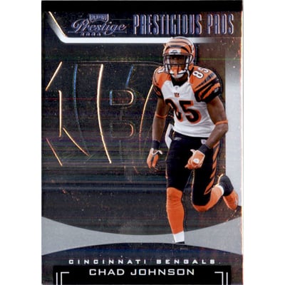 2006 Playoff Prestige Prestigious Pros Silver #11 Chad Johnson