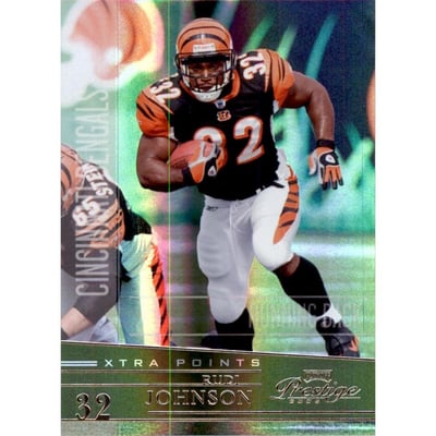 2006 Playoff Prestige Xtra Points Green #33 Rudi Johnson