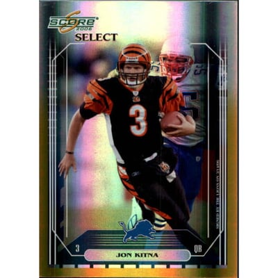 2006 Select Gold #59 Jon Kitna