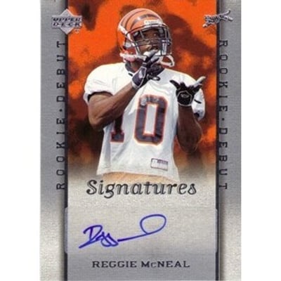 2006 Upper Deck Rookie Debut #252 Reggie McNeal AU RC