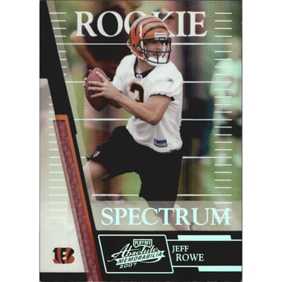 2007 Absolute Memorabilia Spectrum Silver #227 Jeff Rowe