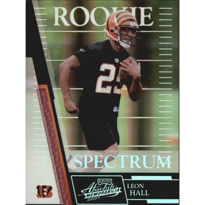 2007 Absolute Memorabilia Spectrum Silver #237 Leon Hall