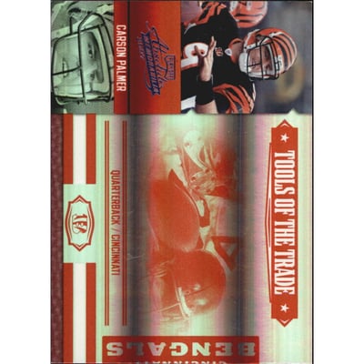 2007 Absolute Memorabilia Tools of the Trade Red Spectrum #31 Carson Palmer