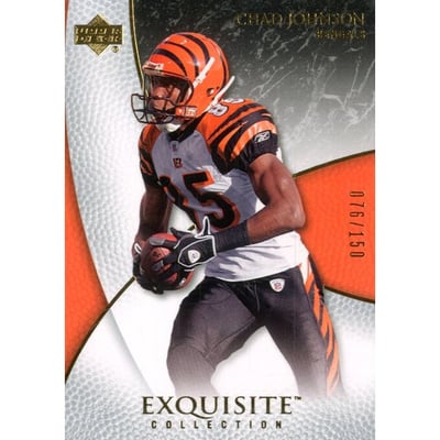 2007 Exquisite Collection #14 Chad Johnson