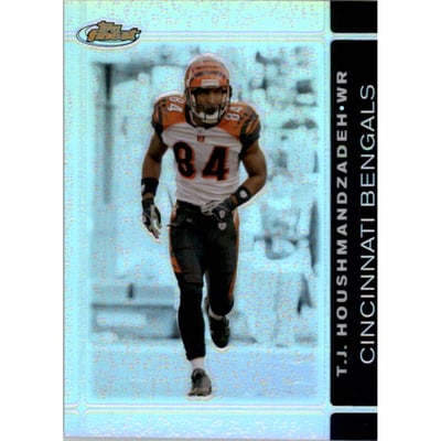 2007 Finest Black Refractors #65 T.J. Houshmandzadeh