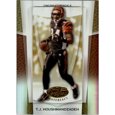 2007 Leaf Certified Materials Mirror Gold #104 T.J. Houshmandzadeh