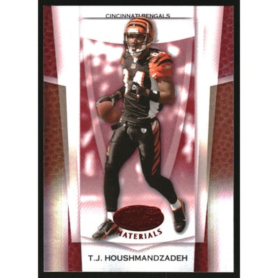 2007 Leaf Certified Materials Mirror Red #104 T.J. Houshmandzadeh