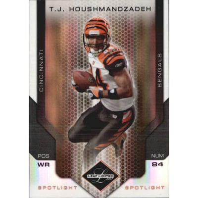 2007 Leaf Limited Bronze Spotlight #23 T.J. Houshmandzadeh