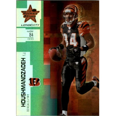 2007 Leaf Rookies and Stars Longevity Emerald #70 T.J. Houshmandzadeh