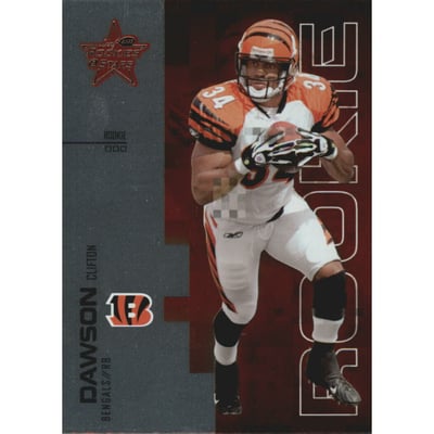 2007 Leaf Rookies and Stars Silver #147 Clifton Dawson