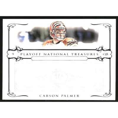 2007 Playoff National Treasures #4 Carson Palmer