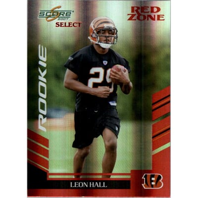 2007 Select Red Zone #338 Leon Hall