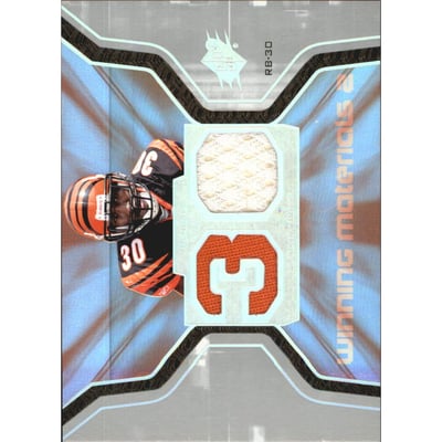 2007 SPx Winning Materials Jersey Number Dual #WMKI Kenny Irons