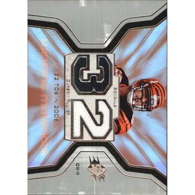 2007 SPx Winning Materials Stat #WMSCP Carson Palmer