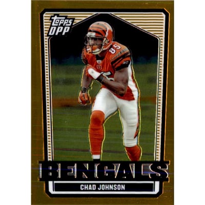 2007 Topps Draft Picks and Prospects Chrome Gold #12 Chad Johnson