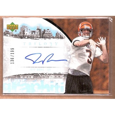 2007 Upper Deck Trilogy Graphiti Autographs #JR Jeff Rowe/199