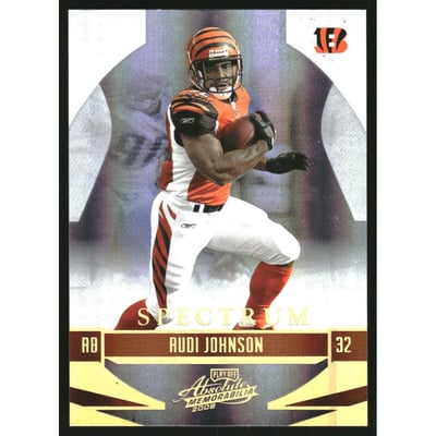 2008 Absolute Memorabilia Spectrum Gold #31 Rudi Johnson