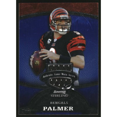2008 Bowman Sterling Jerseys Blue #54 Carson Palmer