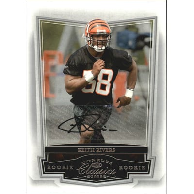 2008 Donruss Classics #218 Keith Rivers AU/499 RC