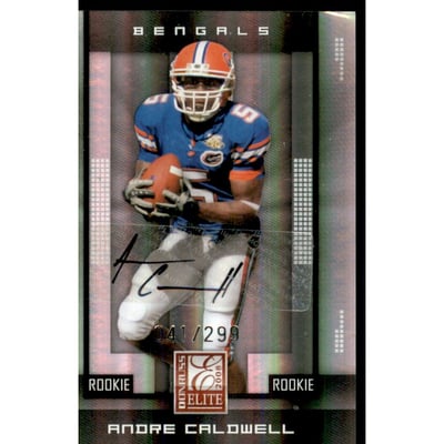 2008 Donruss Elite #152 Andre Caldwell AU/299 RC