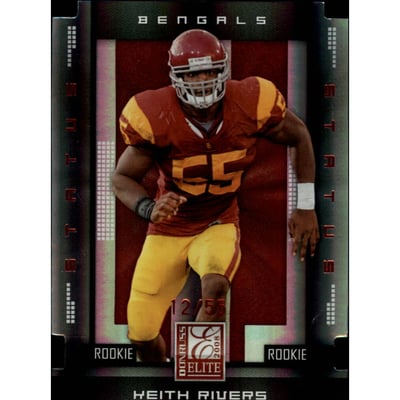 2008 Donruss Elite Status #187 Keith Rivers/55