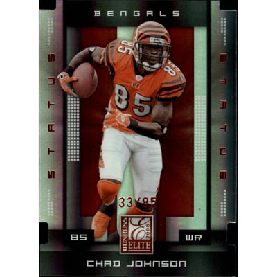 2008 Donruss Elite Status #22 Chad Johnson/85
