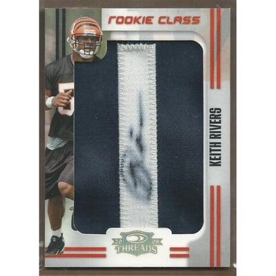2008 Donruss Threads #292 Keith Rivers AU/120 RC