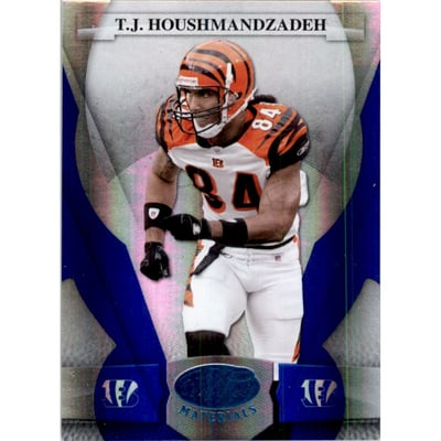 2008 Leaf Certified Materials Mirror Blue #27 T.J. Houshmandzadeh