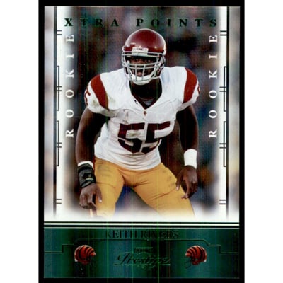2008 Playoff Prestige Xtra Points Green #161 Keith Rivers