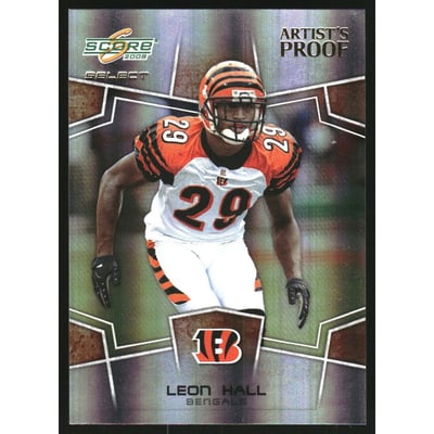 2008 Select Artist's Proof #65 Leon Hall