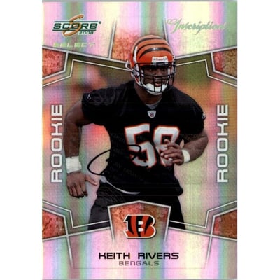 2008 Select Inscriptions #339 Keith Rivers/50