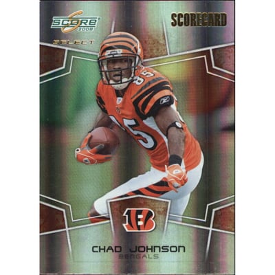 2008 Select Scorecard #60 Chad Johnson