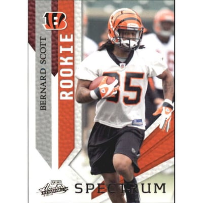 2009 Absolute Memorabilia Spectrum Black Retail #111 Bernard Scott