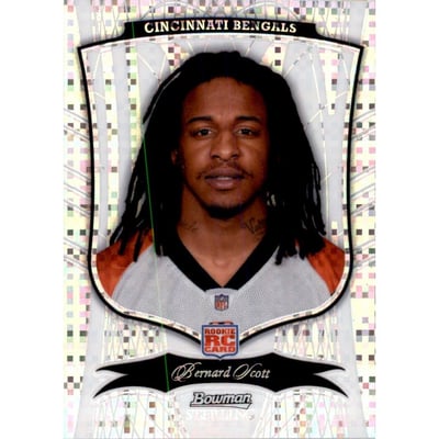 2009 Bowman Sterling Xfractors #29 Bernard Scott