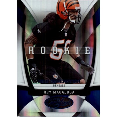 2009 Certified Mirror Blue #189 Rey Maualuga