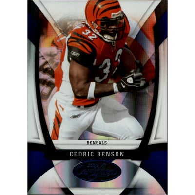 2009 Certified Mirror Blue #27 Cedric Benson